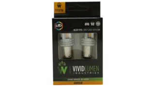 1157 Amber LED Bulbs High Output (Pair)