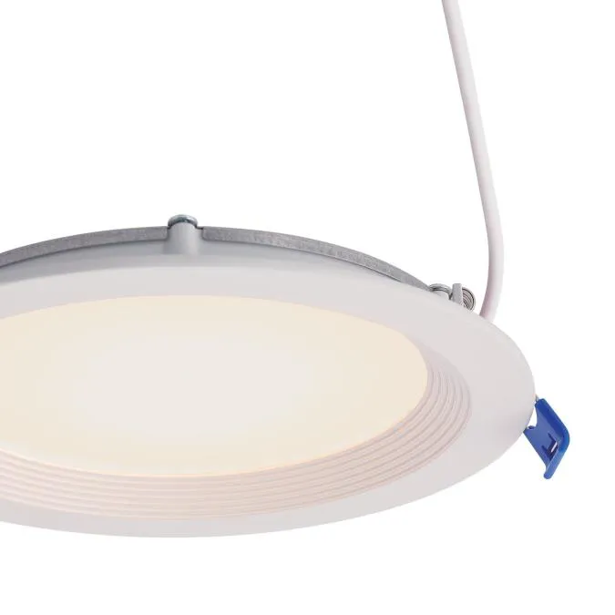 12W Stepped Baffle Slim Recessed LED