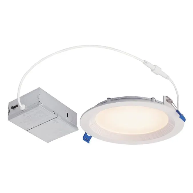 12W Stepped Baffle Slim Recessed LED