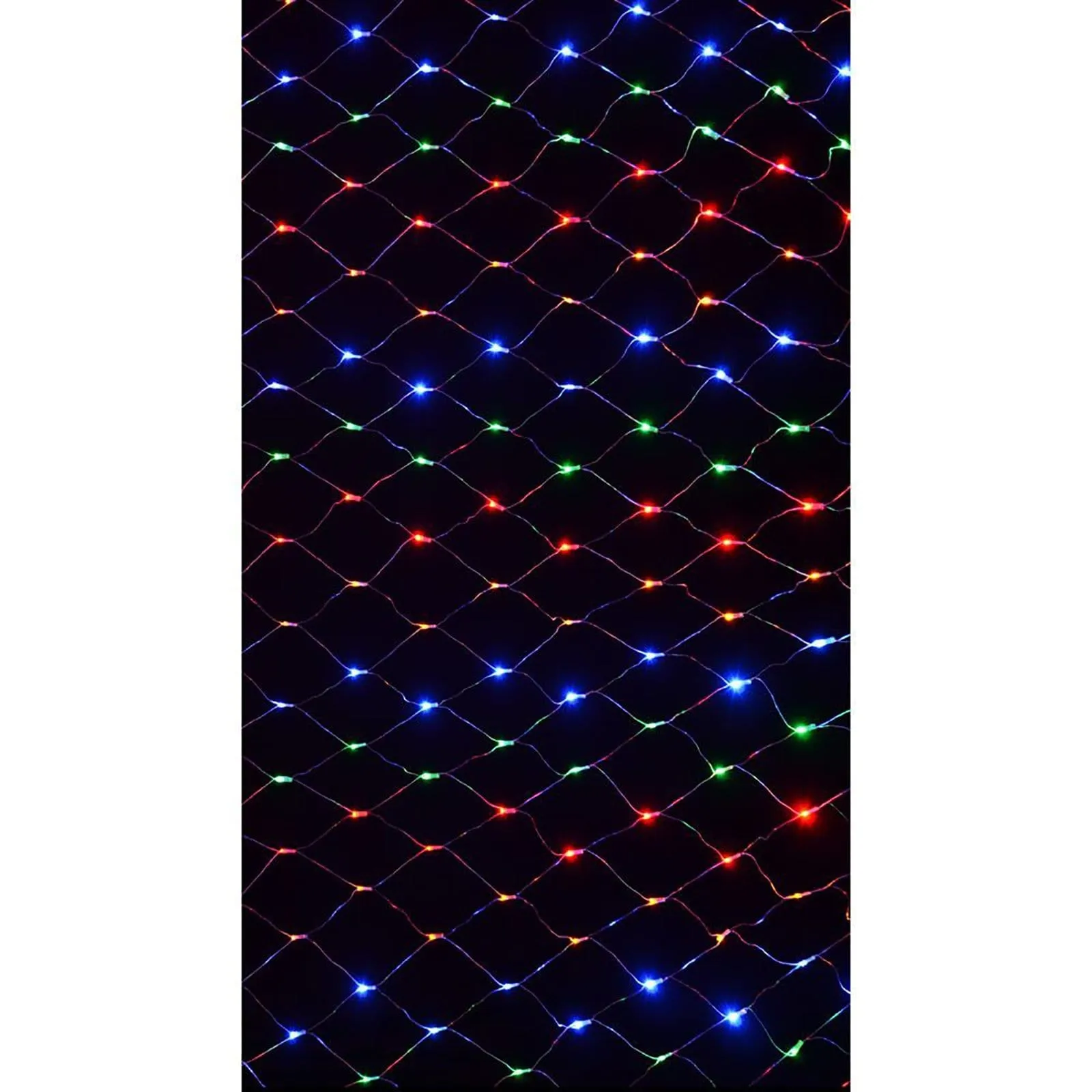 180 Multi Function Christmas Twinkle LED Net Curtain Lights