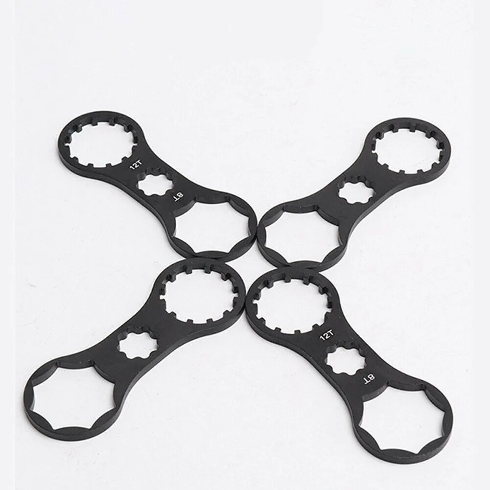 1Pcs Aluminum Alloy Bike Front Fork Cap Wrench Disassembly Tools 99*35*4mm For SR Suntour XCR/XCT/XCM/RST