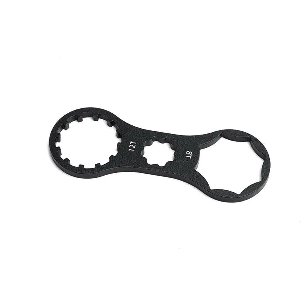 1Pcs Aluminum Alloy Bike Front Fork Cap Wrench Disassembly Tools 99*35*4mm For SR Suntour XCR/XCT/XCM/RST