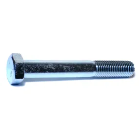 1"-8 x 7" Zinc Grade 5 Hex Cap Screws (5 pcs.)