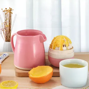 2-in-1 Manual Juicer Citrus Juicer Squeezer Cup Orange Lemon Squeezer