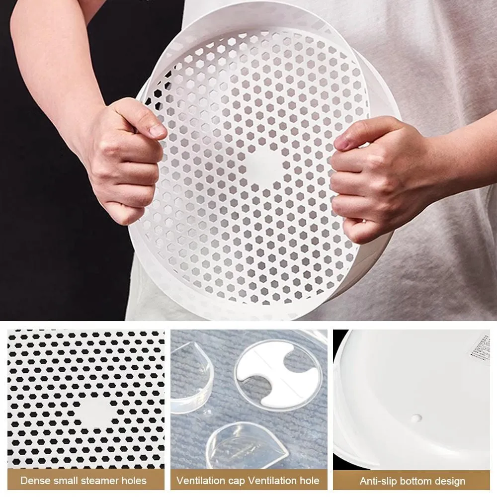 2 Tier Microwave Steamer