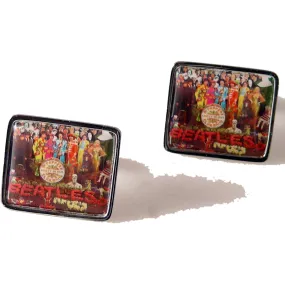 2007 THE BEATLES  SGT PEPPERS  POSTAGE  STAMP CUFFLINKS