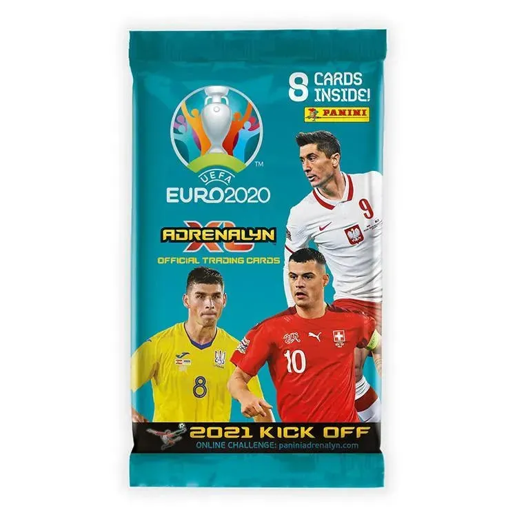 2020-21 Panini Adrenayln Euro Kick Off Cards Packets (8 EA)