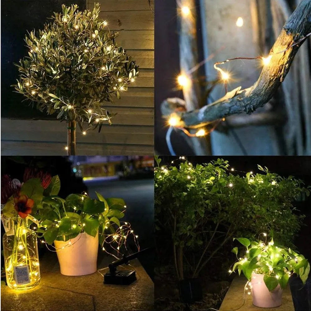 20M Led Outdoor Solar String Lights P24-9-4