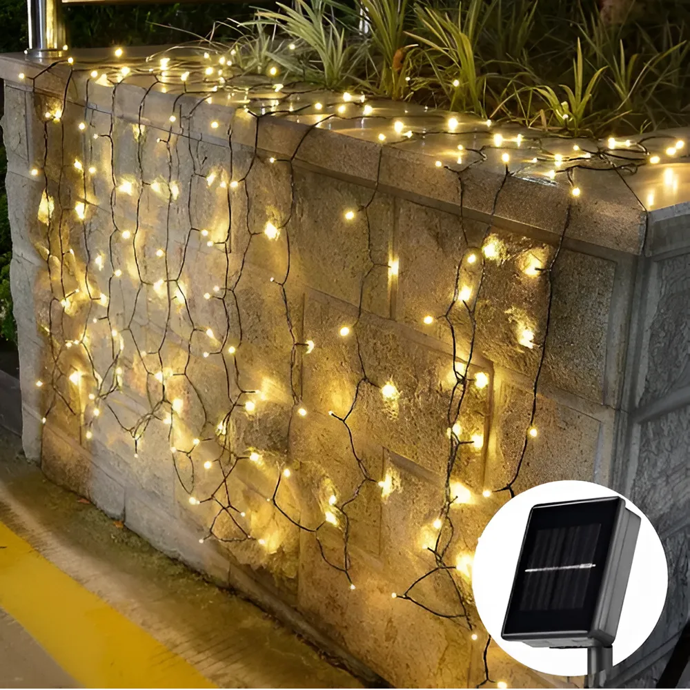 20M Led Outdoor Solar String Lights P24-9-4