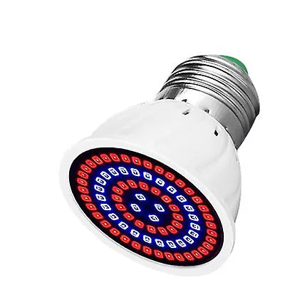 2Pcs 80 LEDs B22 LED Grow Light Bulb For Indoor Plants - Full Spectrum Lamp Garden Decorate AZ22604