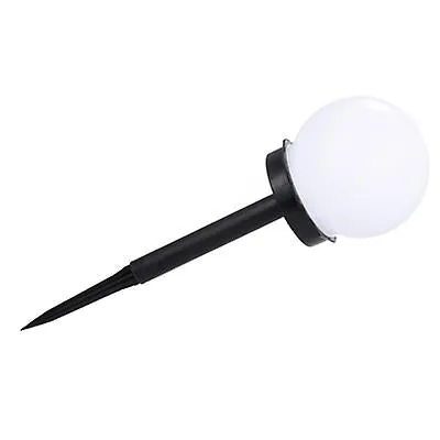 2pcs white light Solar LED round bulb light, outdoor garden decoration plug-in light AZ15467