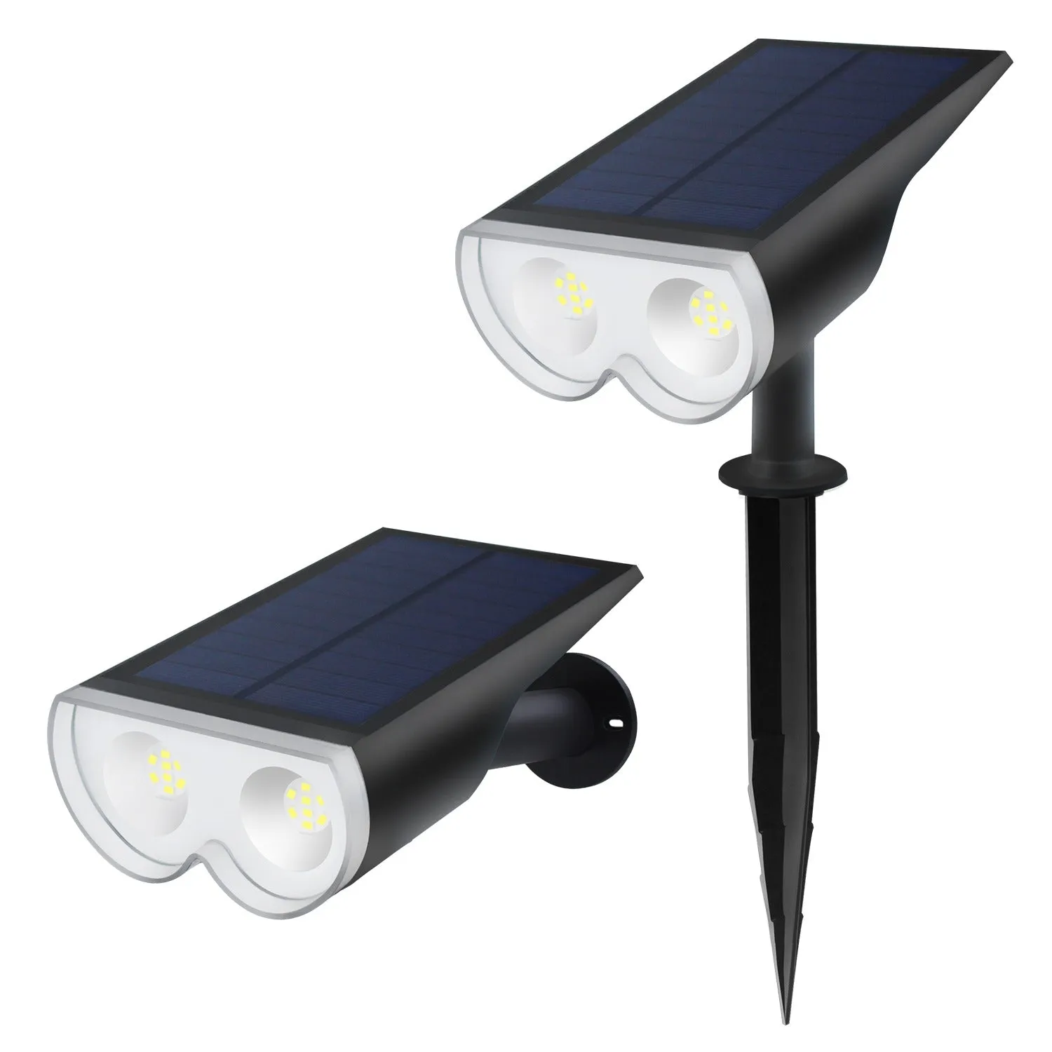 2x16LED Solar Landscape Spotlight #1329