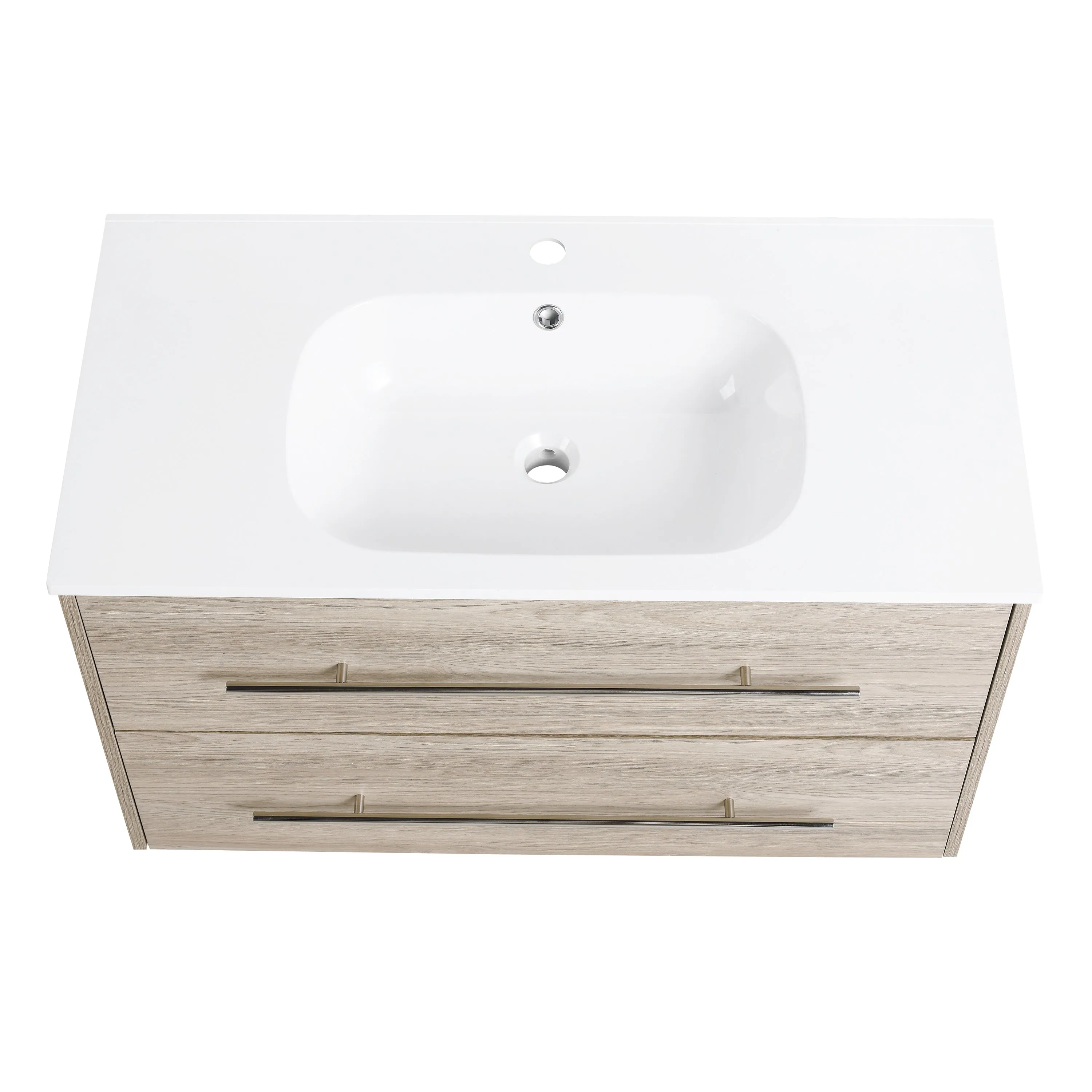 36 Inch Wall Mounted Bathroom Vanity(KD-Packing)-BVC04936WEO