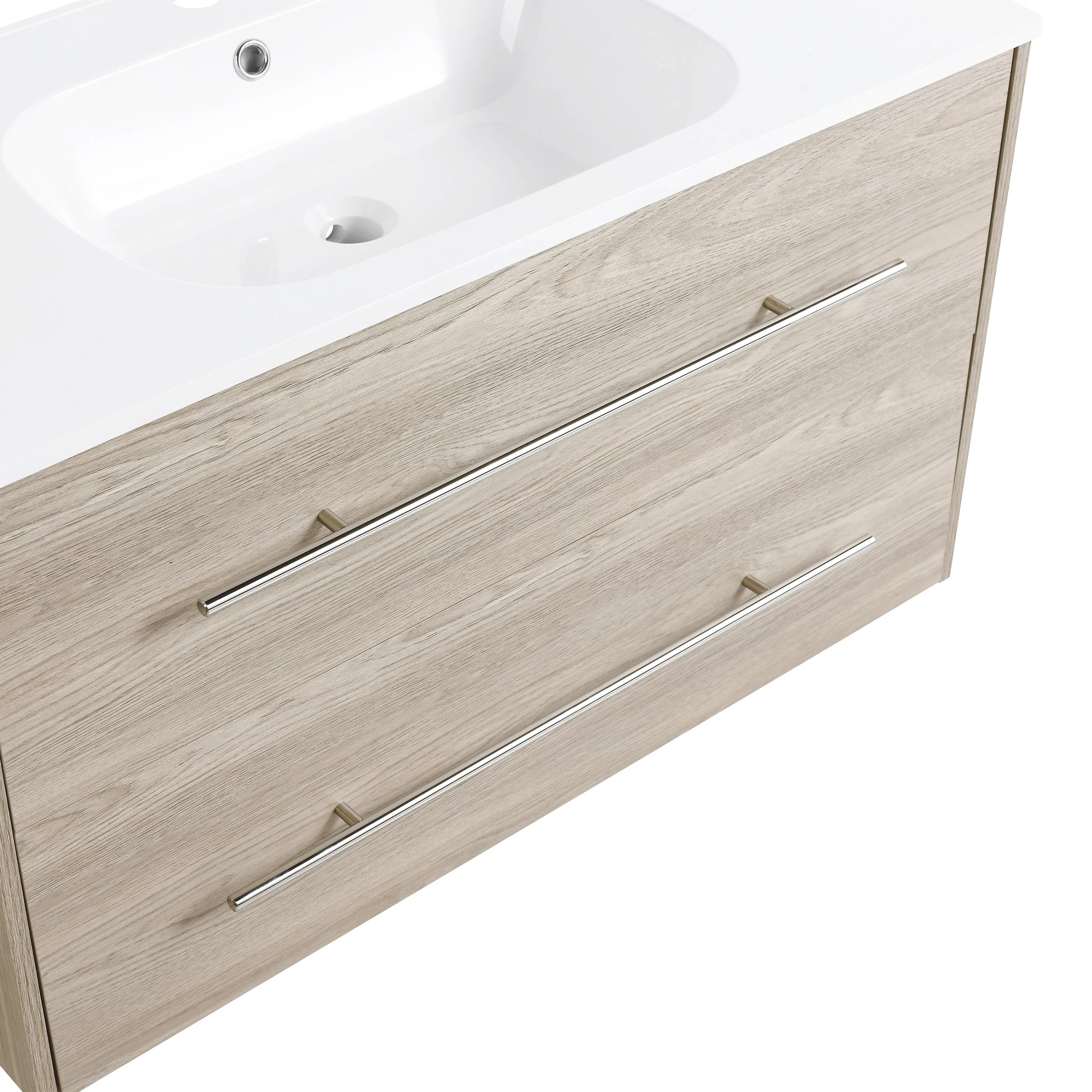 36 Inch Wall Mounted Bathroom Vanity(KD-Packing)-BVC04936WEO