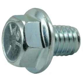 3/8"-16 x 1/2" Zinc Grade 5 Hex Washer Head Serrated Flange Bolts (12 pcs.)