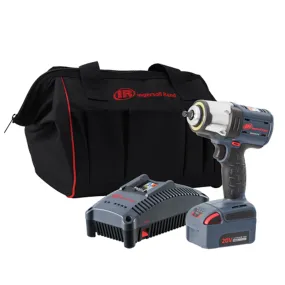 3/8" High Torque Impact Wrench - 1-Bat Kit