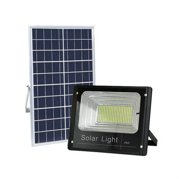 400W Solar Security Flood Light with Light Sensor