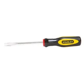 60-004B Stanley Slotted Screwdriver,Standard blade,1/4",L 4"