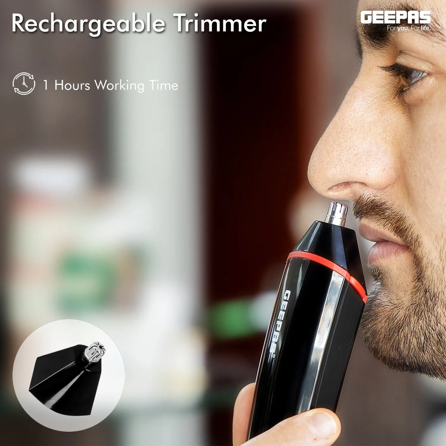 7-in-1 Rechargeable Men's Trimmer Grooming Kit