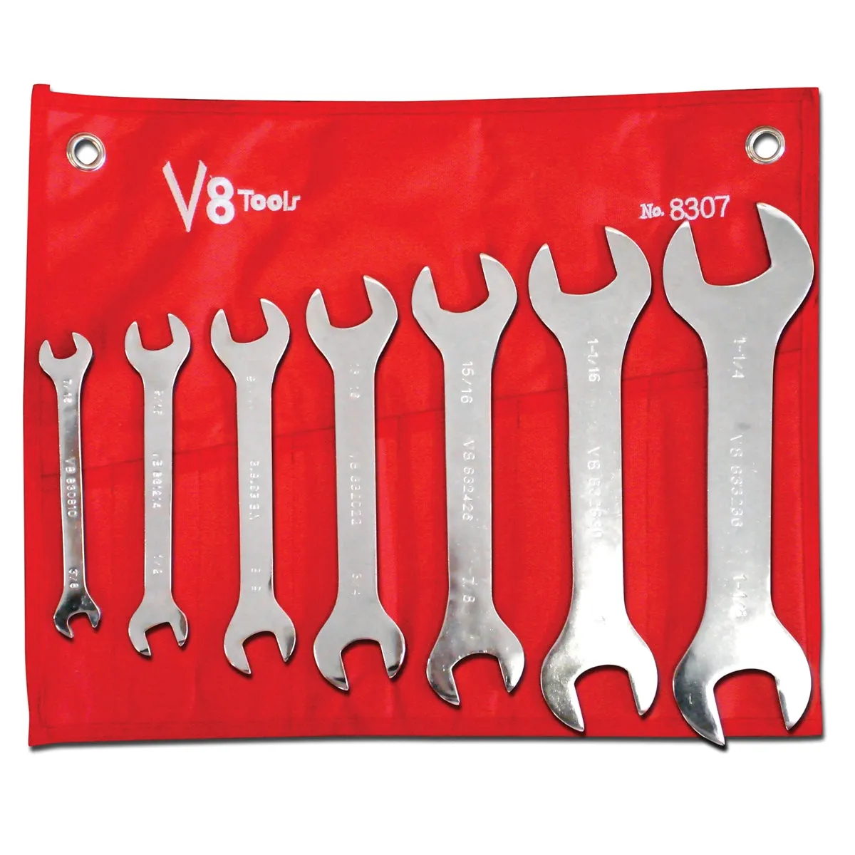 7 Piece Super Thin Wrench Set V8T8307