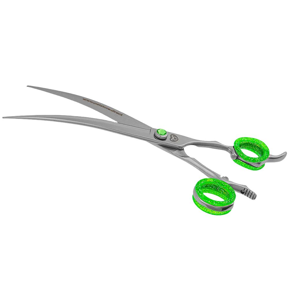 8" Senna Swivel Curved Shears by PetStore.Direct