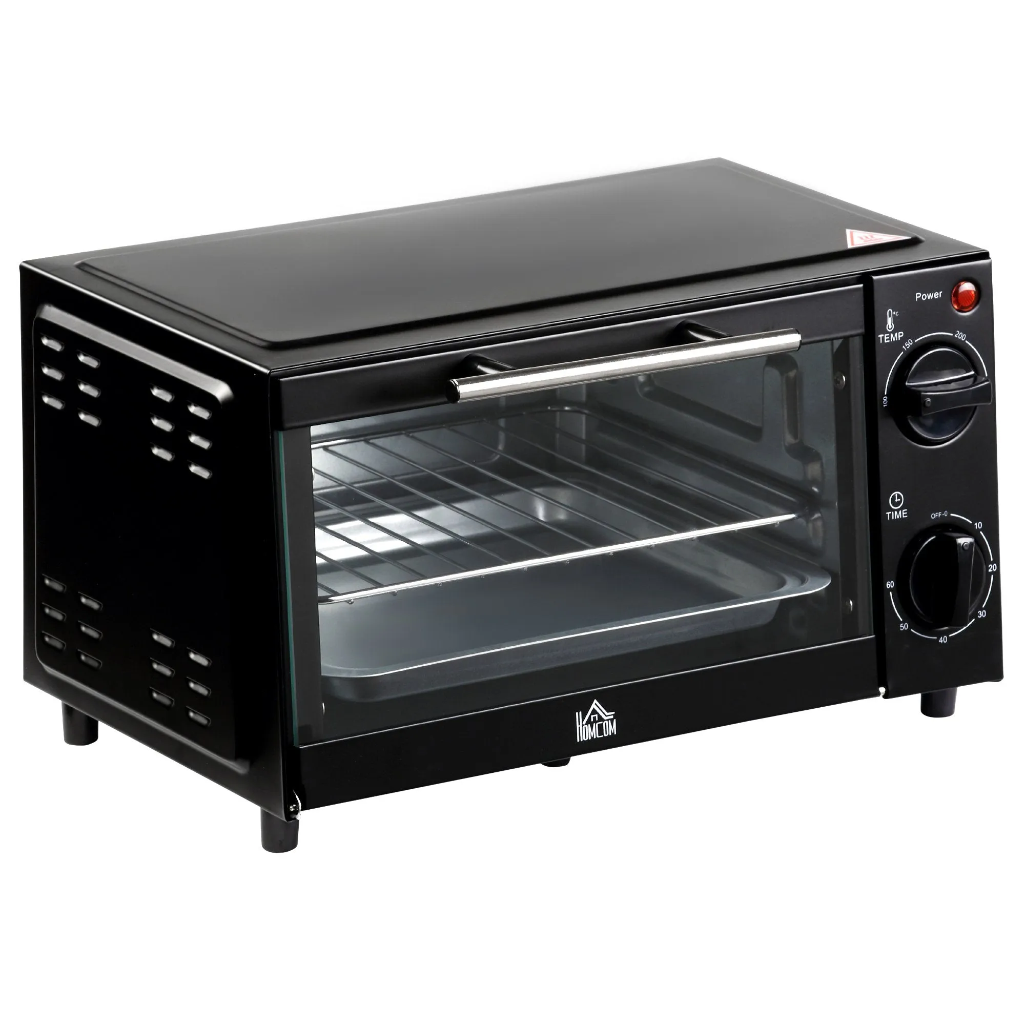 9L 230C Mini Oven With Timer Black