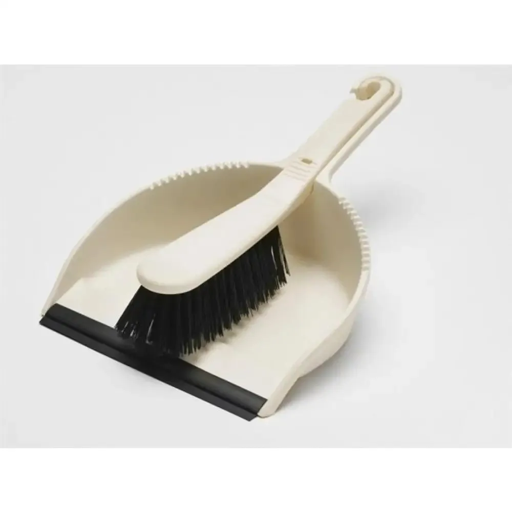 Addis Dustpan And Brush Set - Stiff Head - Various Colours