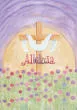 Alleluia Easter Garden Flag