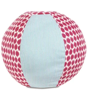 Allison Pink Novelty Globe Pillow Cover 14D