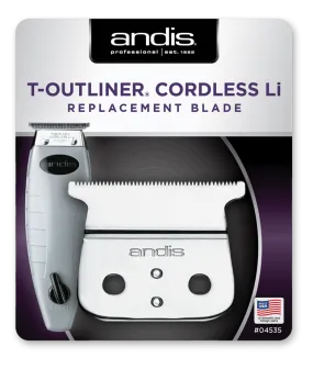 Andis T Outliner Cordless Li Replacement Blade 04535