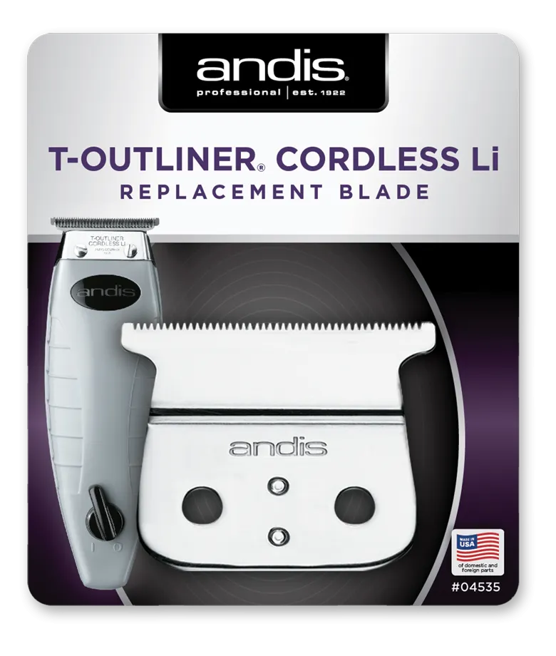 Andis T Outliner Cordless Li Replacement Blade 04535