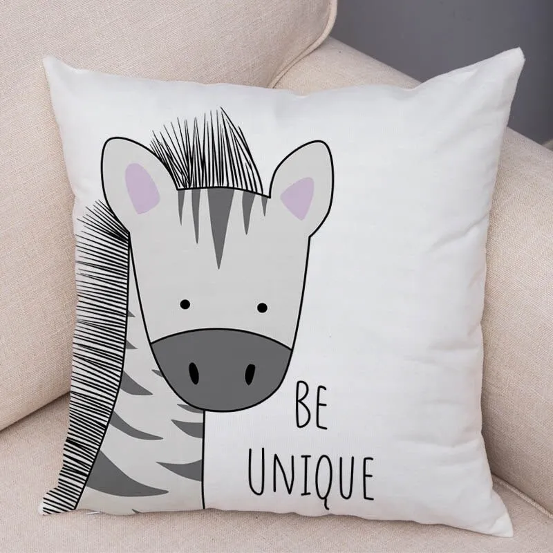 Animal Themed Pillow Case