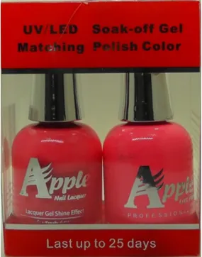 Apple Nail Lacquer And Gel Polish, 288, Hot Opera, 0.5oz KK1016