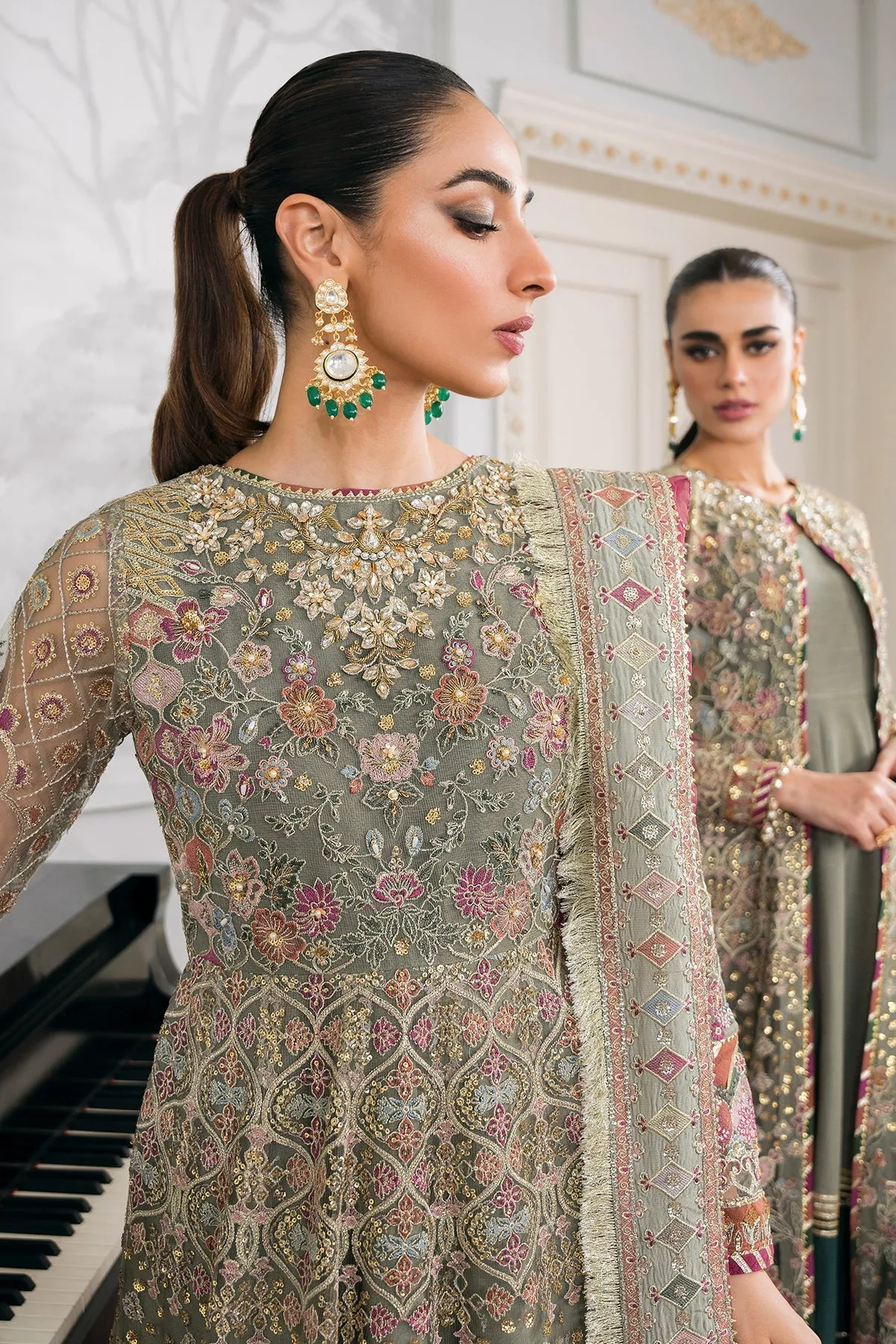 Baroque Chantelle Embroidered Luxury Formals – CH12-02