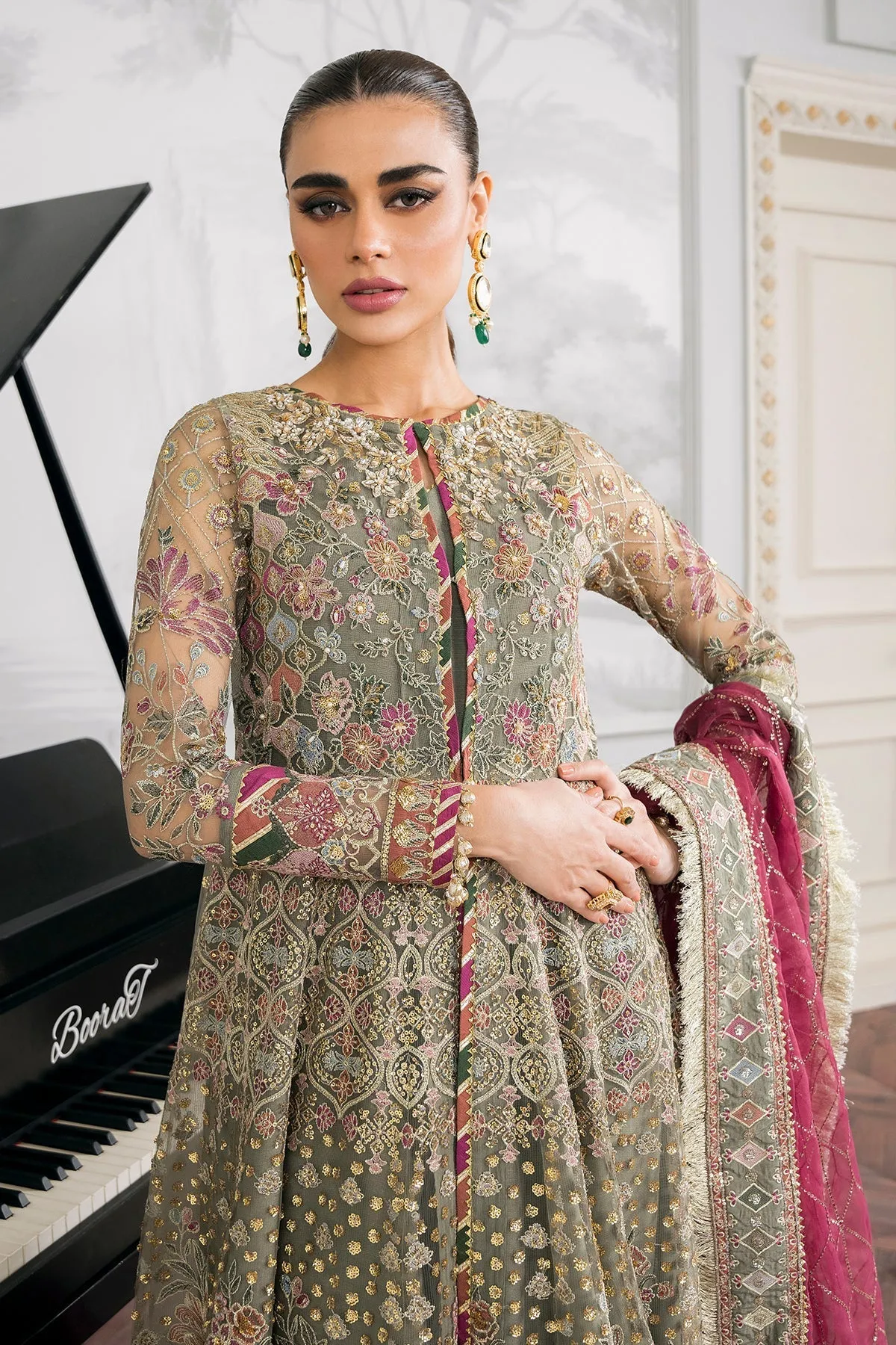 Baroque Chantelle Embroidered Luxury Formals – CH12-02