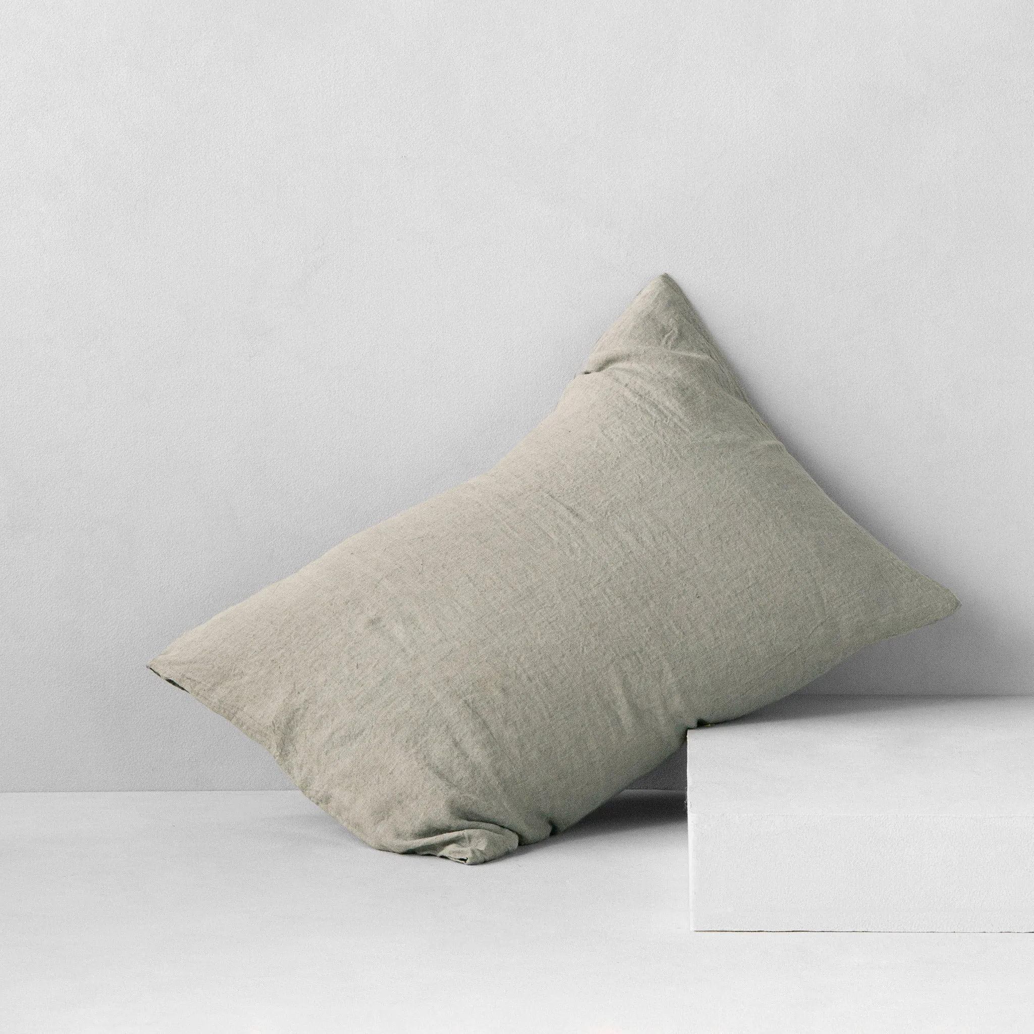 Basix Linen Pillowcase - Argent