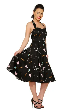 Beauty Parlor Swing Dress