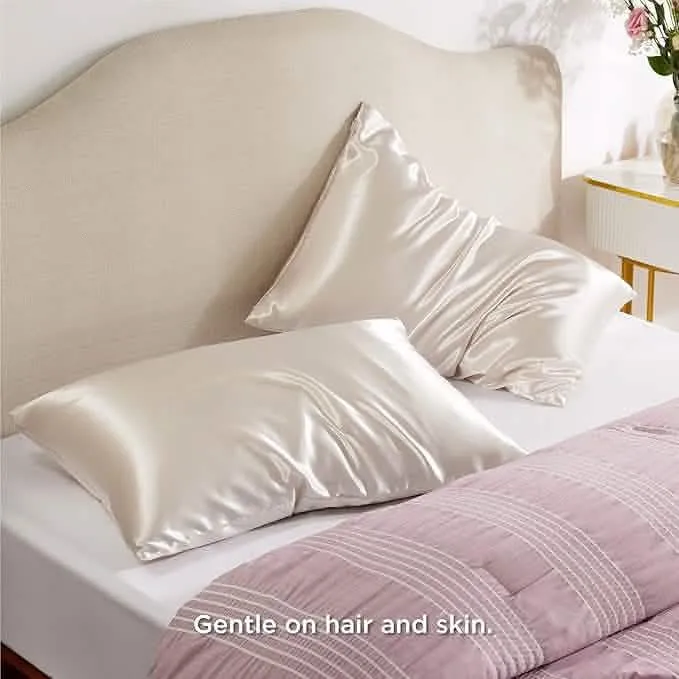 Bedsure Satin Pillowcase Satin