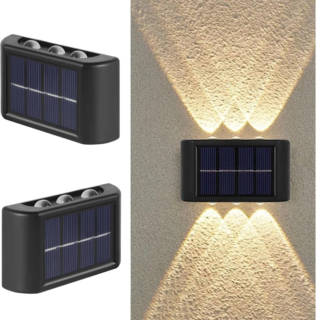 BigM solar wall lamp for outdoor decorations for exterior walls fence