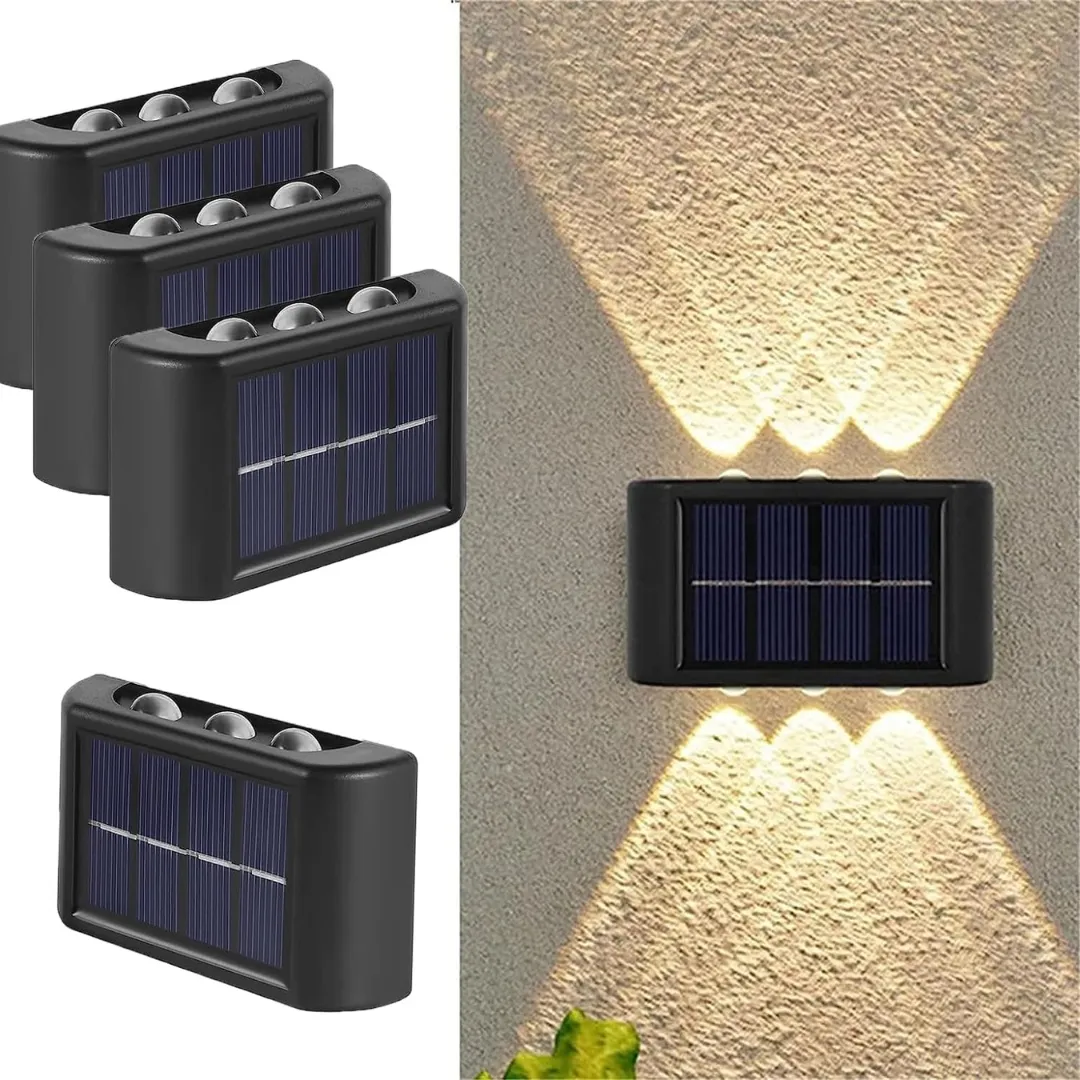 BigM solar wall lamp for outdoor decorations for exterior walls fence