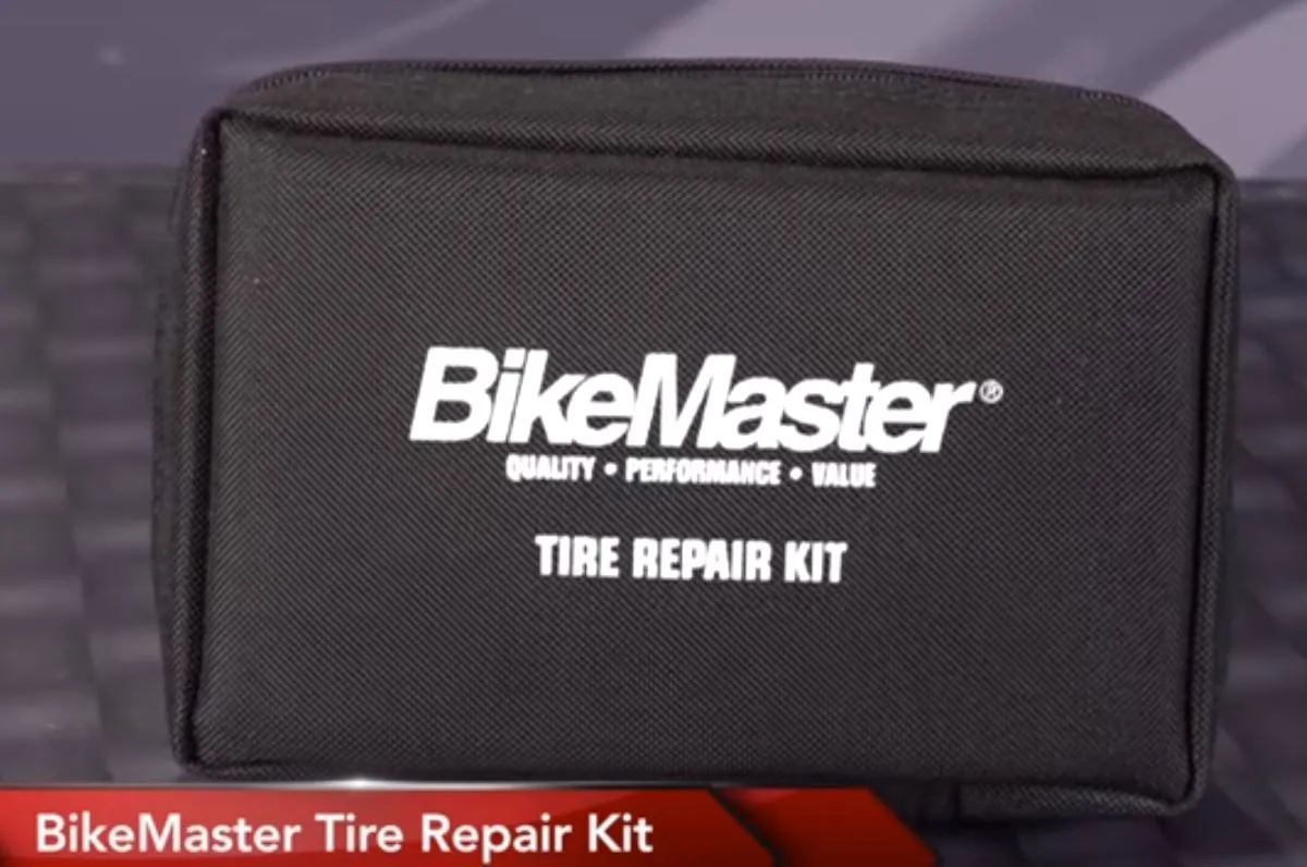 BikeMaster Motorcycle Tire and Tube Flat Repair Kit - 151507