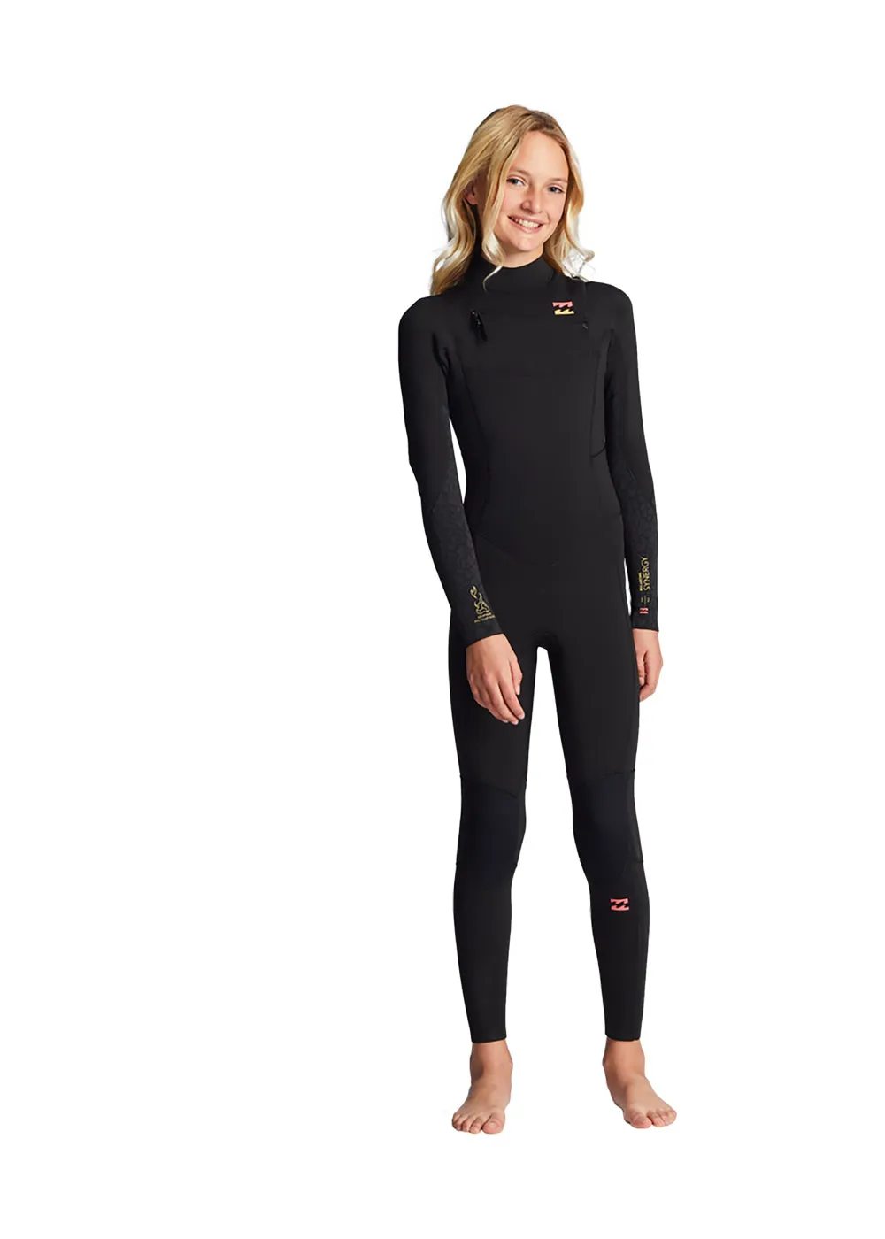 Billabong Girls Synergy 4/3mm CZ GBS Steamer Wetsuit