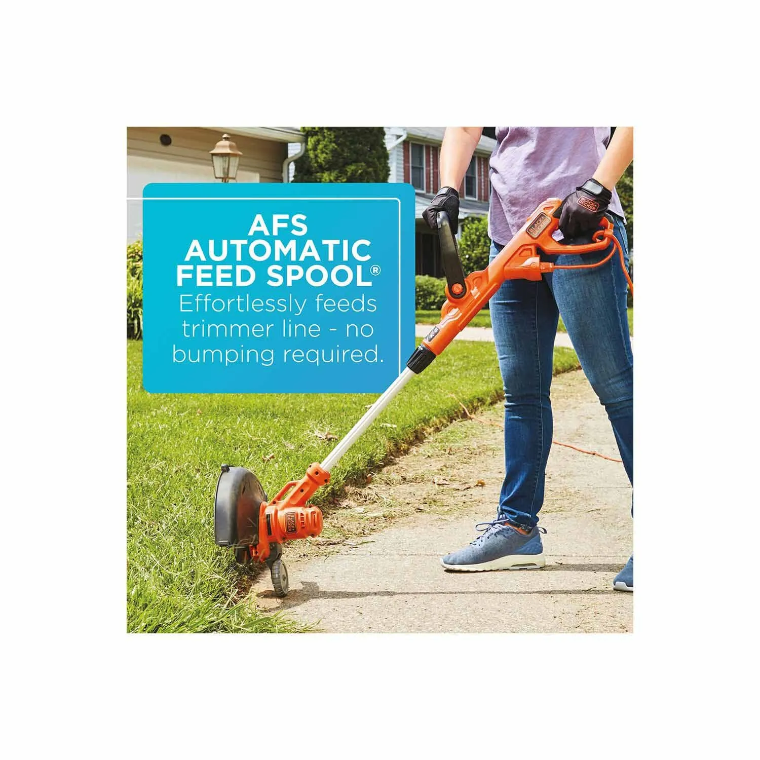 Black & Decker BESTA510 6.5 Amp 14 in. AFS® Electric String Trimmer/Edger