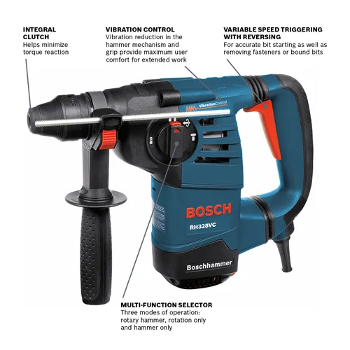 Bosch SDS-Plus 1-1/8" Rotary Hammer