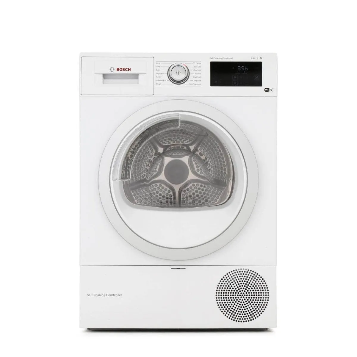 Bosch WTWH7660GB 9kg Condenser Tumble Dryer with Heat Pump - White