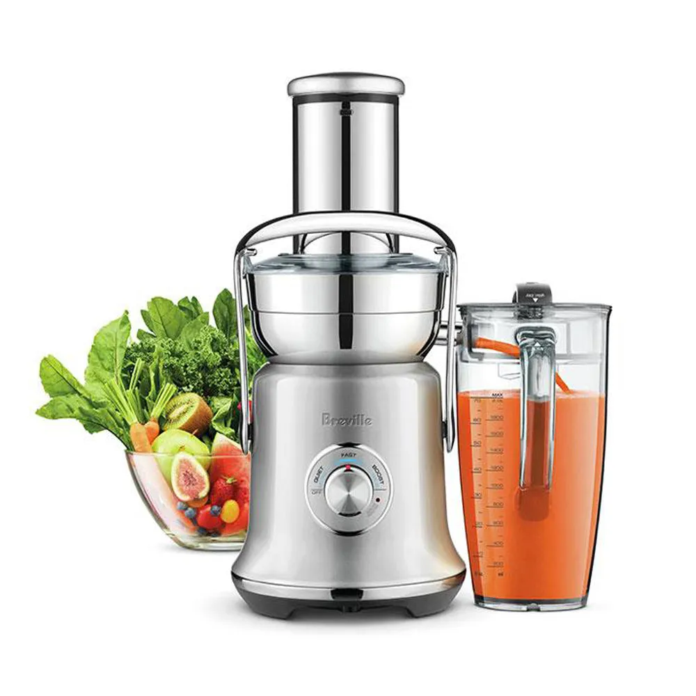 Breville BJE830BSS Juice Fountain Cold XL Juicer, Brushed Stainless Steel