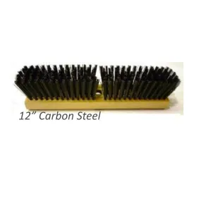 Carbon Steel Ultra Aggressive Wire Scrub Brush 12 Inch