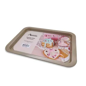 Champagne Gold Rectangular Baking Tray - 38cm x 27cm x 2cm