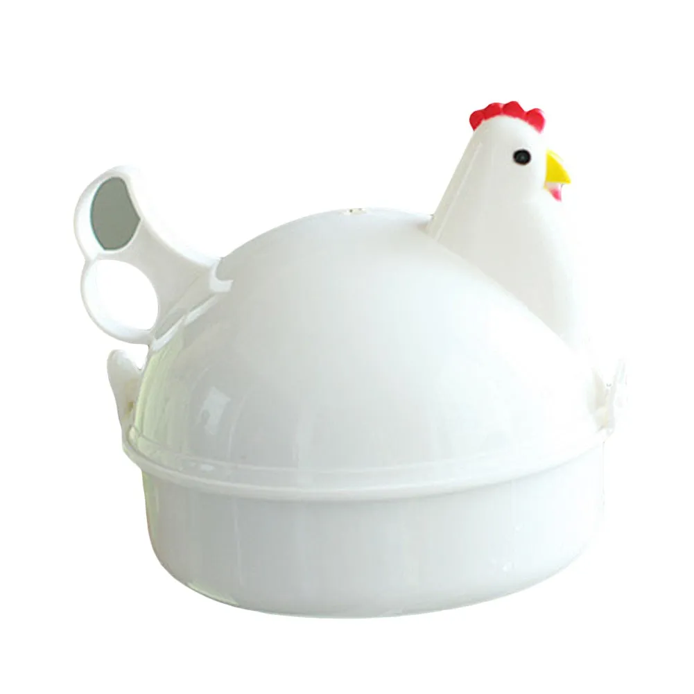 Chicken Shape 4 Eggs Steamer Boiler Kitchen Supplies Cooker Tool