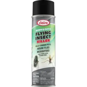 Claire Down & Out Flying & Crawling Insect Killer(15 oz. Net Wt.)